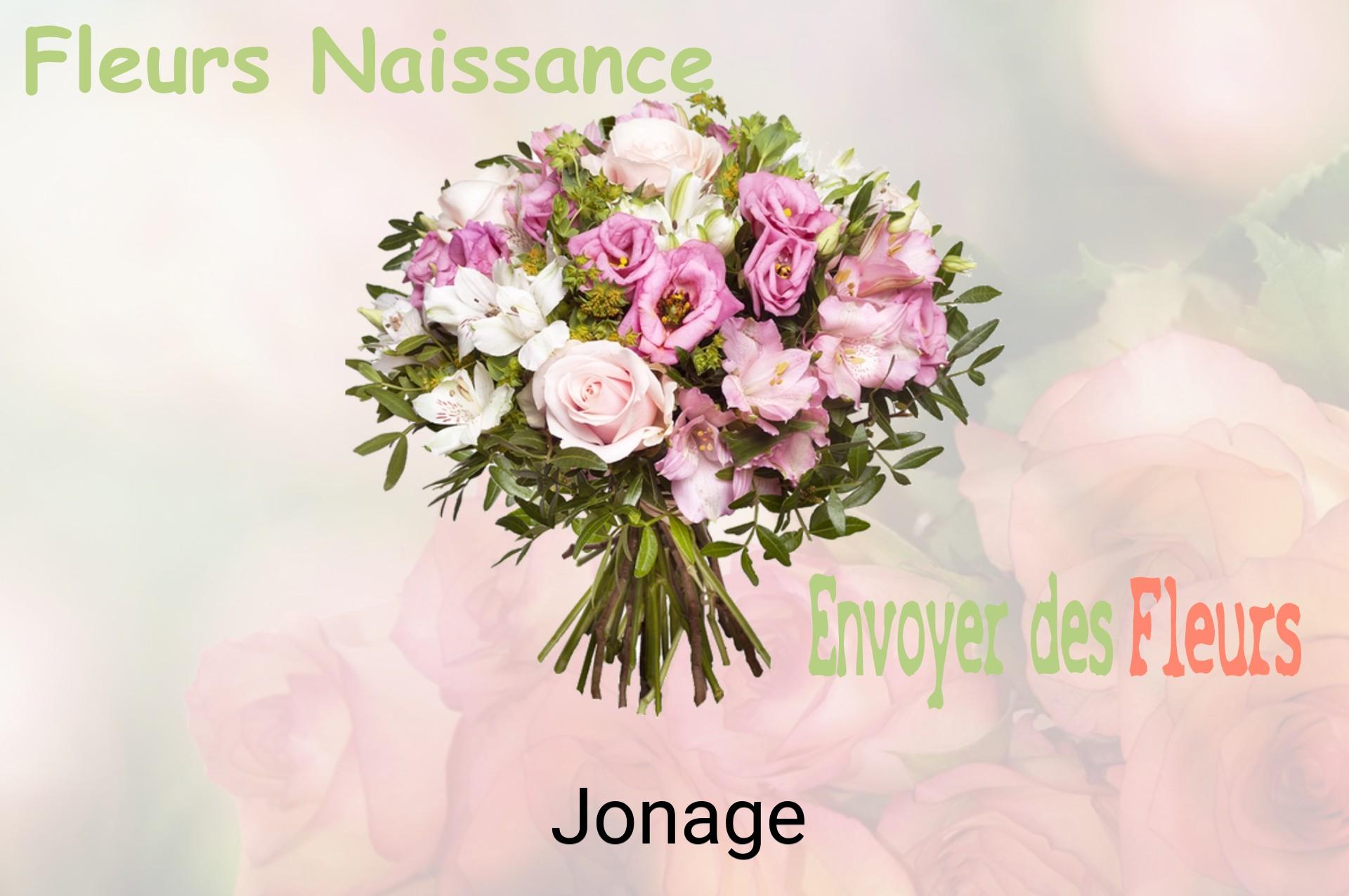 Bouquet de fleurs de naissance livré à Jonage